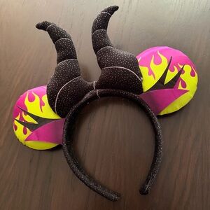 Maleficent Horned Mouse Ear Headband